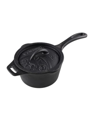 Rondelek Żeliwny Petromax 1L z Pokrywką | Gotowanie Outdoor | imag24.pl