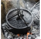 Rondelek Żeliwny Petromax z Pokrywką 1L