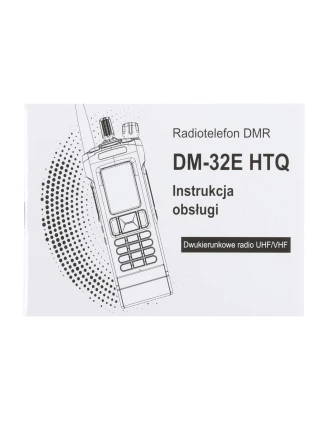 Krótkofalówka Baofeng DM-32E HTQ DMR + pasmo lotnicze
