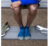 Skarpety do biegania męskie Darn Tough Run Eclipse 43-45.5