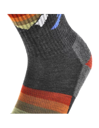 Skarpety trekkingowe męskie Darn Tough Sunset Ridge Charcoal 43-45.5