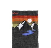 Skarpety trekkingowe męskie Darn Tough Sunset Ridge Charcoal 43-45.5