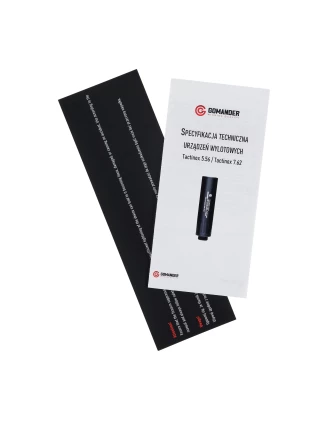 Tłumik do broni Gomander Tactinox DT 7,62 M14x1  Czarny