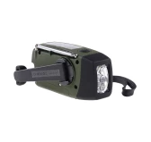 Radio survivalowe Fosco z dynamem i powerbankiem