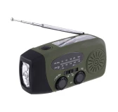 Radio survivalowe Fosco z dynamem i powerbankiem