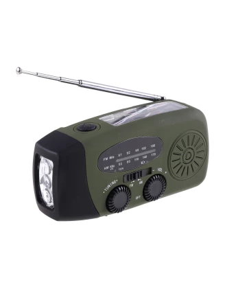 Radio survivalowe Fosco z dynamem | Powerbank | Latarka | imag24.pl