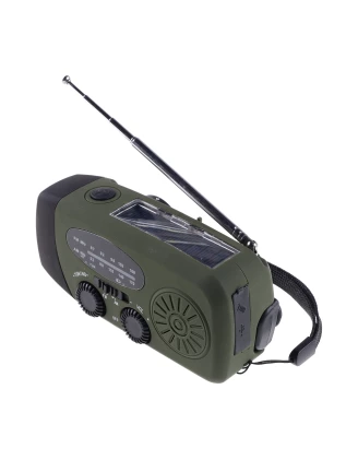 Radio survivalowe Fosco z dynamem | Powerbank | Latarka | imag24.pl