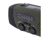Radio survivalowe Fosco z dynamem i powerbankiem