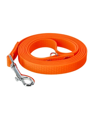 Smycz dla Psa 4wild BioThane 200 cm Pomarańczowa Wodoodporna | imag24.pl