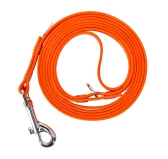 Smycz dla Psa 4wild BioThane Wodoodporna 200 cm Pomarańczowa