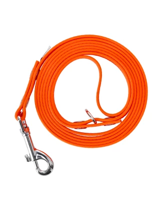 Smycz dla Psa 4wild BioThane 200 cm Pomarańczowa Wodoodporna | imag24.pl