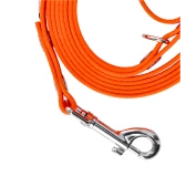 Smycz dla Psa 4wild BioThane Wodoodporna 200 cm Pomarańczowa