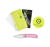 Civivi Praxis C803L – Nóż składany EDC z głownią Drop Point i rękojeścią Ultem