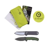 Nóż składany Civivi Yonder C23073B-2 - Sandvik 14C28N, Micarta, Crossbar Lock