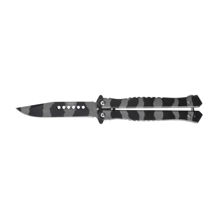 Nóż motylkowy Joker JKR0710 Balisong - stal 3Cr13, aluminium | imag24.pl