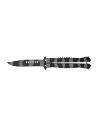 Nóż motylkowy Joker JKR0710 Balisong - stal 3Cr13, aluminium | imag24.pl