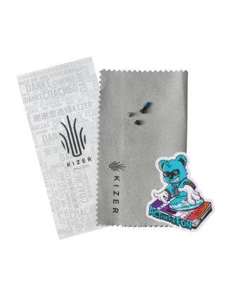 Nóż Kizer Drop Bear Zero Ki3619BDA2 EDC - Stal M390, Aluminium, Button Liner Lock