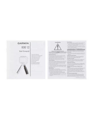 Chronograf Balistyczny Garmin Xero C2 - Radarowy Pomiar Prędkości