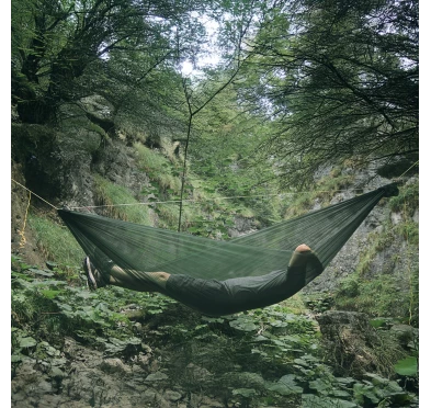 Hamak Lesovik SUL z zawieszeniem Sneka - Ultralekki, 300x150cm, 150kg