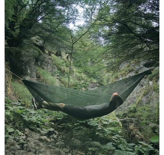 Hamak Lesovik SUL z zawieszeniem Sneka - Ultralekki, 300x150cm, 150kg