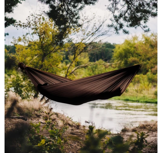 Hamak Lesovik Bystry Choco Root 330x145 cm