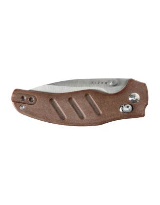 Kizer C01C 2.9 CDA1: Nóż Składany Elmax, Aluminium, Clutch Lock EDC