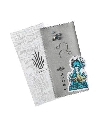 Kizer C01C 2.9 CDA1: Nóż Składany Elmax, Aluminium, Clutch Lock EDC