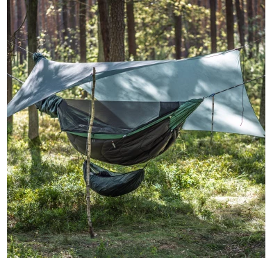 Lesovik HUBA Hamak Bagażowy Silver Pine 70L