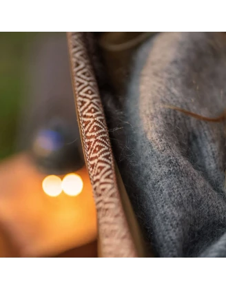 Hamak Lesovik Vanka ethnik brown - Komfortowy wypoczynek w domu i na wyjeździe