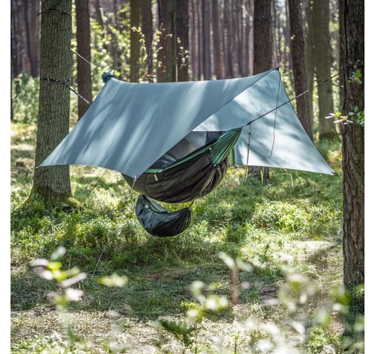 Tarp do spania na ziemi Lesovik ZMORA silver pine