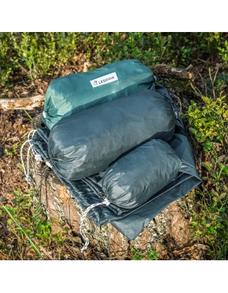 Tarp hamakowy Lesovik HEKSA silver pine