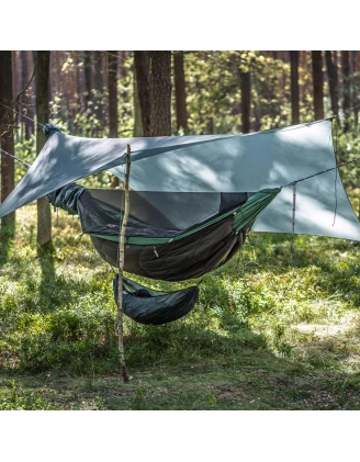 Tarp hamakowy Lesovik HEKSA silver pine