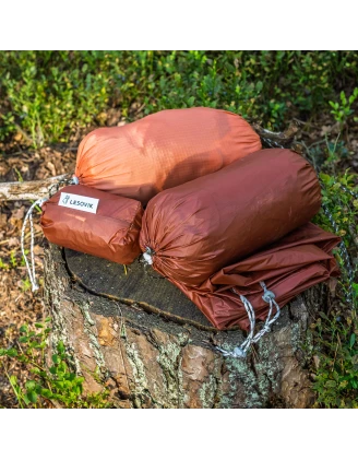 Tarp hamakowy Lesovik HEKSA terra rosa