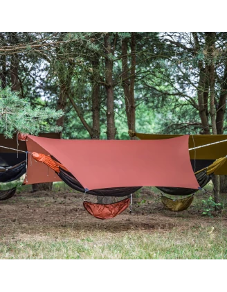 Tarp hamakowy Lesovik HEKSA terra rosa