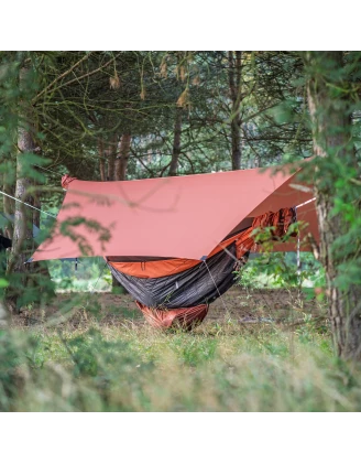 Tarp hamakowy Lesovik HEKSA terra rosa