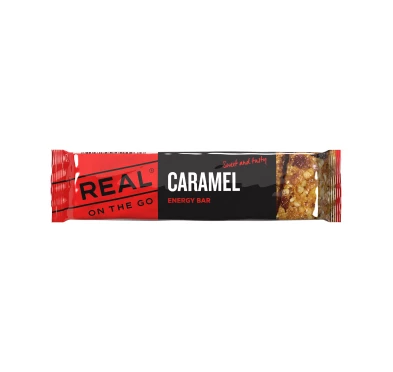 Real Turmat Energy Bar Caramel 40g - Baton energetyczny | imag24.pl