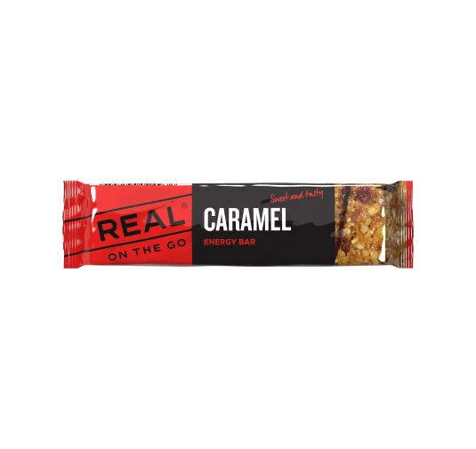 Real Turmat Energy Bar Caramel 40g - Baton energetyczny | imag24.pl