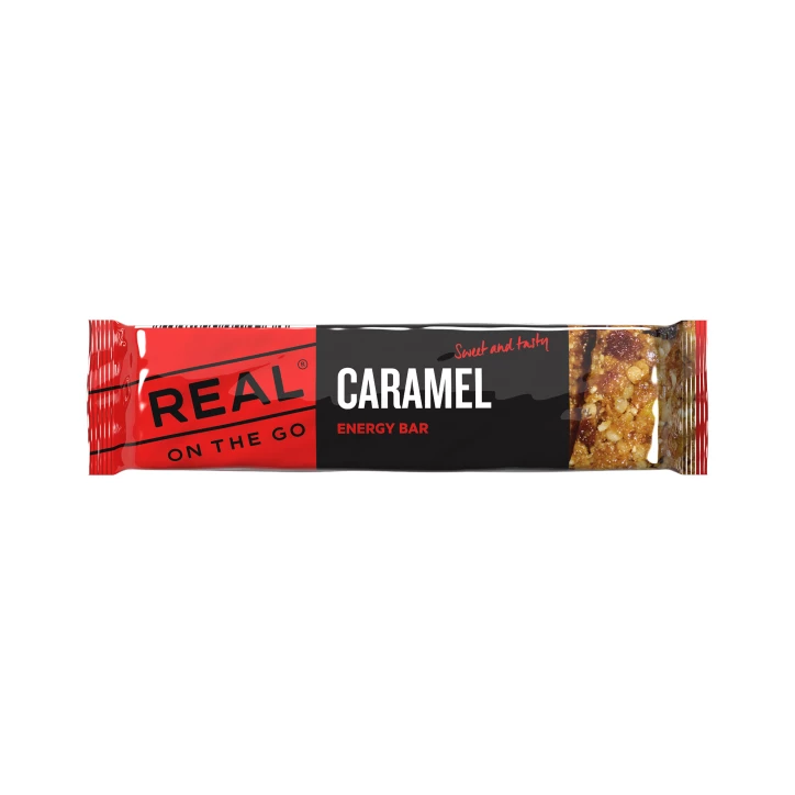 Real Turmat Energy Bar Caramel 40g - Baton energetyczny | imag24.pl