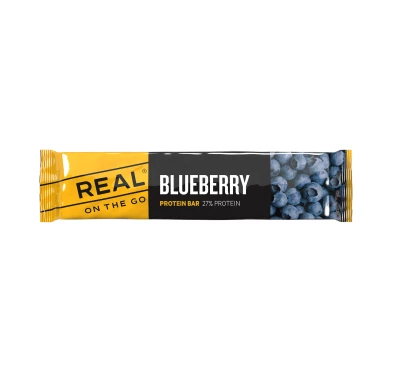 Baton proteinowy Real Turmat Protein Bar Blueberry 40g - energia dla outdooru | imag24.pl