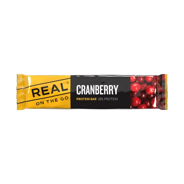 Real Turmat Protein Bar Cranberry 40 g