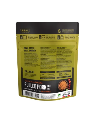 Real Turmat Szarpana Wieprzowina z Ryżem Liofilizowana 550g | imag24.pl