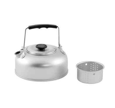 Czajnik Kempingowy Easy Camp Compact Kettle 0.9L Srebrny - imag24.pl