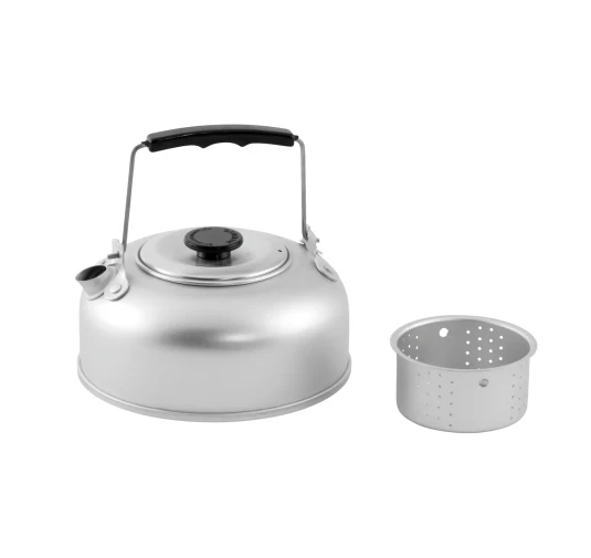 Czajnik Kempingowy Easy Camp Compact Kettle 0.9L Srebrny - imag24.pl