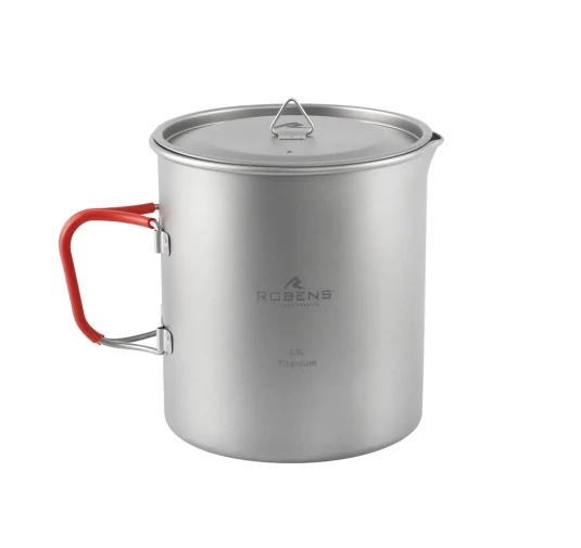 Garnek Tytanowy Robens Forge Duo Pot Ultralight 1,3 L - Lekki i Wytrzymały