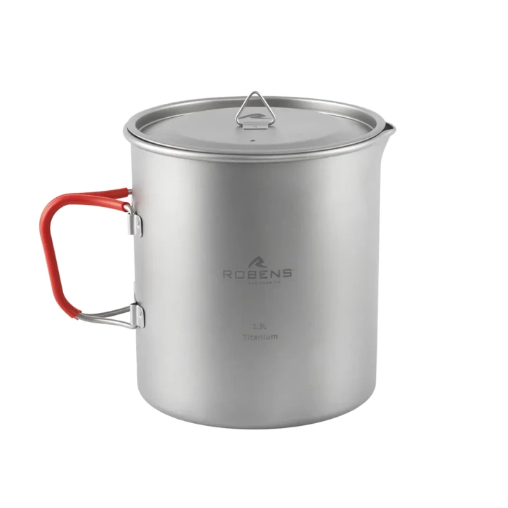 Garnek Tytanowy Robens Forge Duo Pot Ultralight 1,3 L - Lekki i Wytrzymały