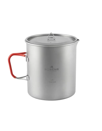 Garnek Tytanowy Robens Forge Duo Pot Ultralight 1,3 L - Lekki i Wytrzymały