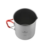 Garnek tytanowy Robens Forge Duo Pot Ultralight 1,3 L - srebrny Garnek tytanowy Robens Forge Duo Pot Ultralight 1,3 L - srebrny