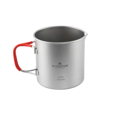 Robens Forge Solo Pot Ultralight 650 ml - Tytanowy Garnek Turystyczny