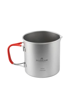 Robens Forge Solo Pot Ultralight 650 ml - Tytanowy Garnek Turystyczny