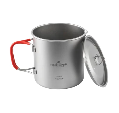 Garnek tytanowy Robens Forge Solo Pot Ultralight 650 ml